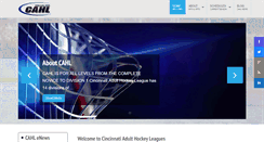 Desktop Screenshot of cincyahl.com