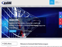 Tablet Screenshot of cincyahl.com